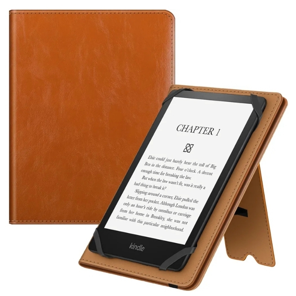 NOOB Fintie Brown Leather Tablet Case